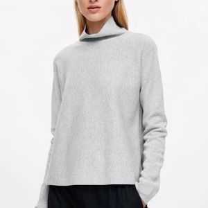 COS Cotton knit turtle neck sweater top
